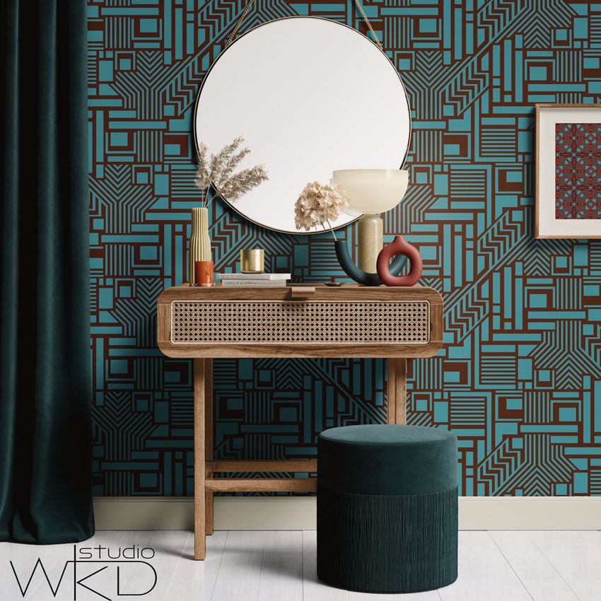 Geometrics Pattern  by Wendy Digel - Files in Use example