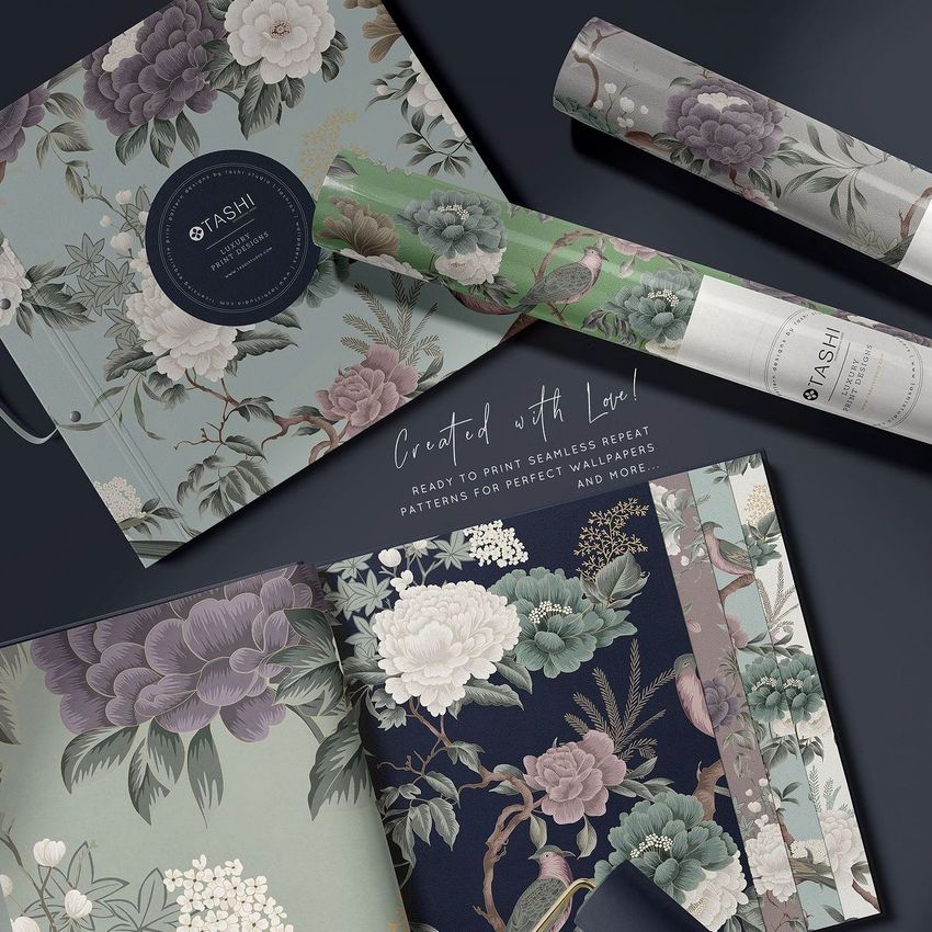 Gardenia Luxe by Tashi Studio - Files in Use example