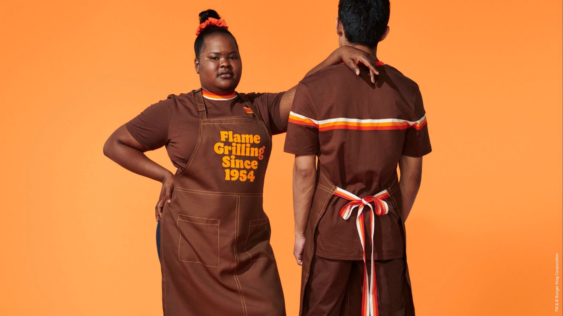 Burger King JKR Rebrand Uniforms