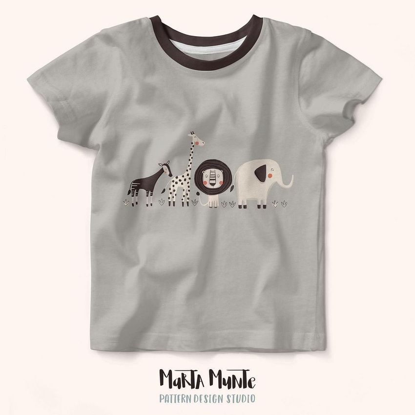 African Animals I by Marta Munte - Files in Use example