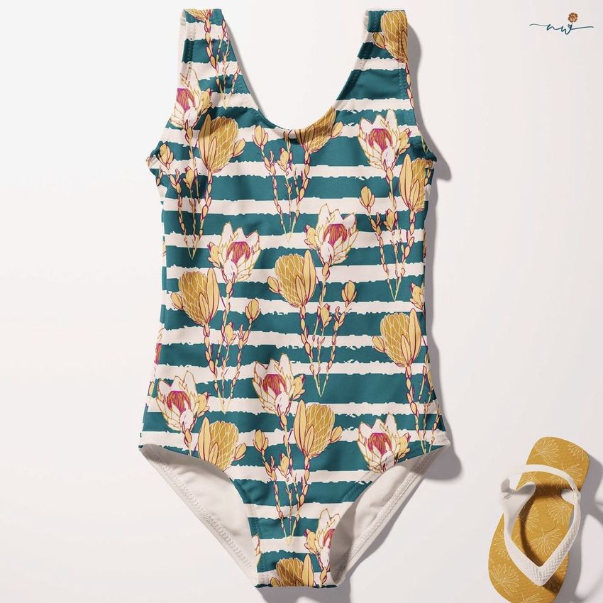 Protea Pattern by Natalie Wienand - Files in Use example