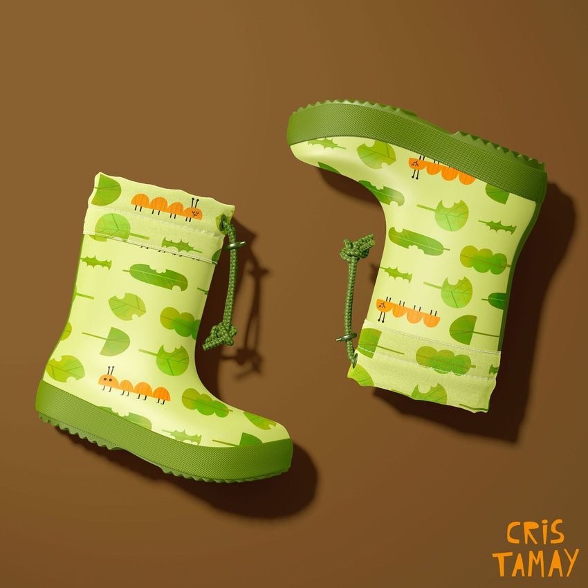 Caterpillar by Cris Tamay - Files in Use example