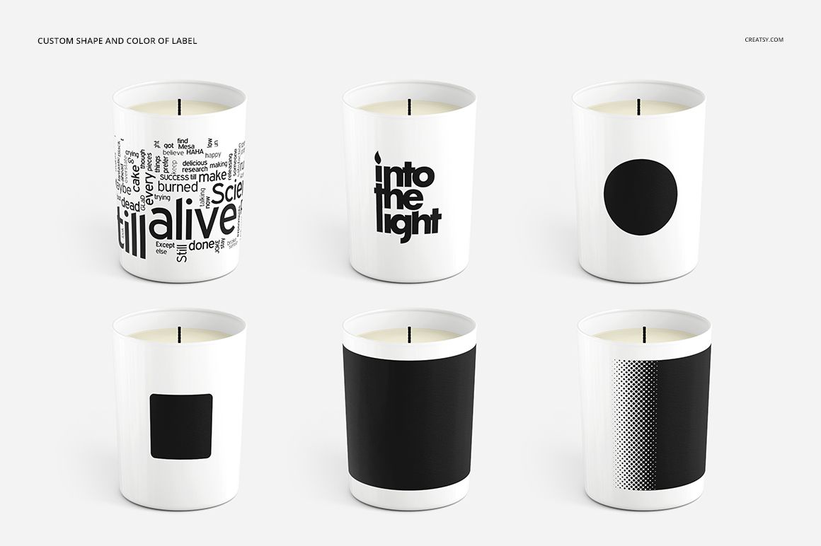 Scented Candle Mockup Suite - mockup screenshot 6