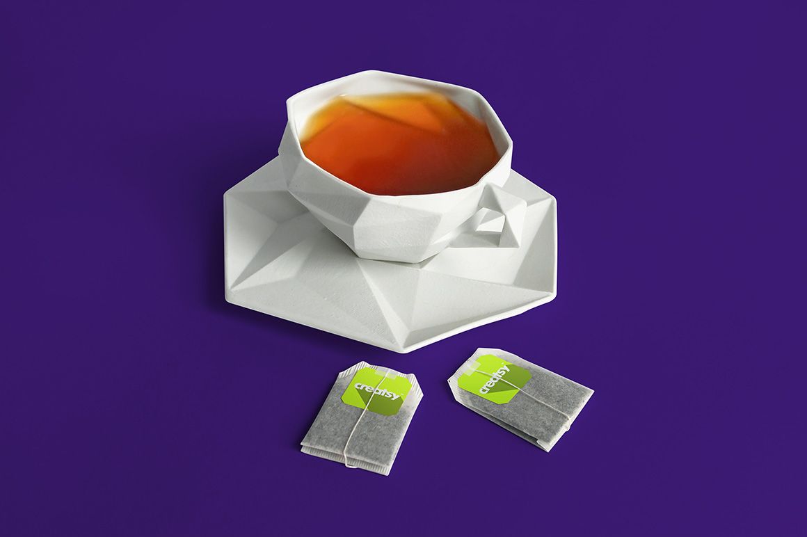 Tea Box and Label Mockup Set - mockup screenshot 9