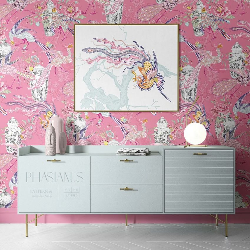 Botanical Patterns by Tashi Tsering - Files in Use example