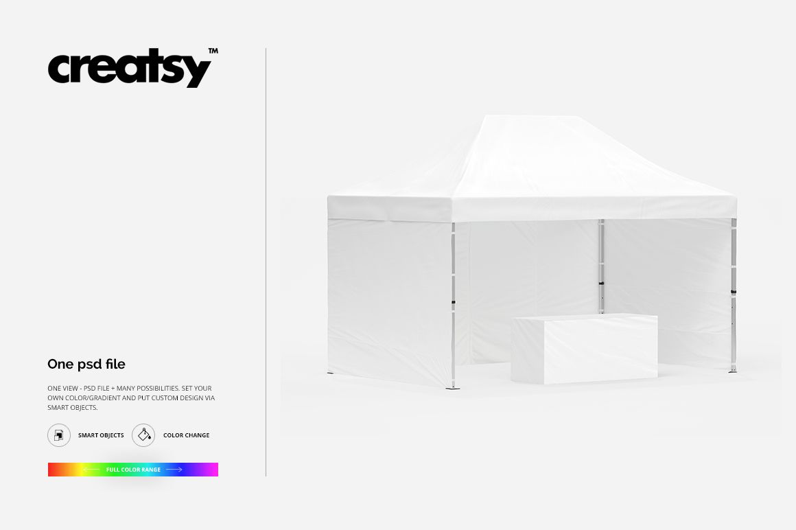 Pop Up Tent 10x15 Mockup - mockup screenshot 7