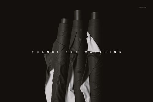 PSD mockup featuring three vertically positioned fabric rolls in black and white, arranged side by side.