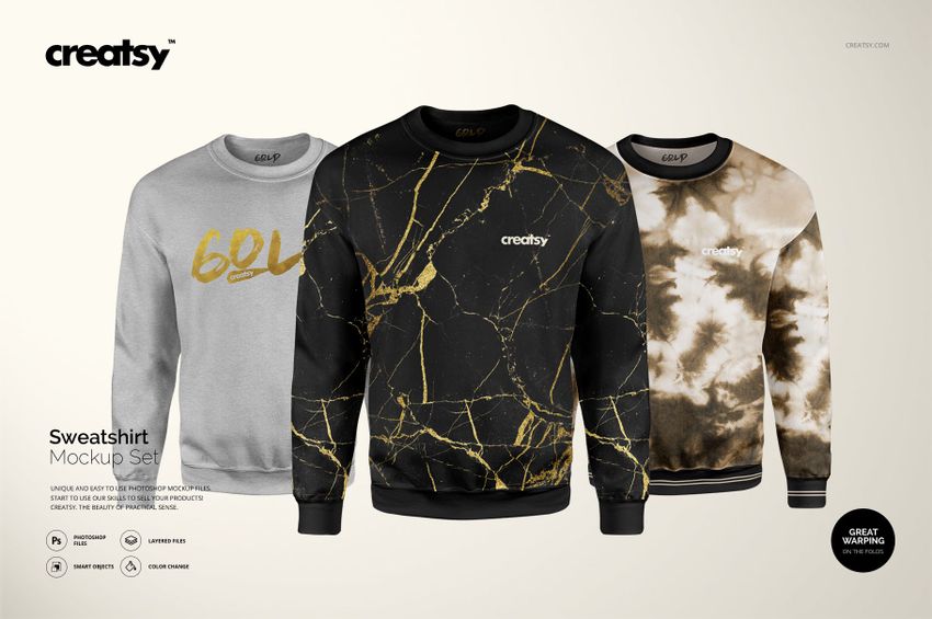 Sweatshirt Mockup Set - mockup screenshot 1