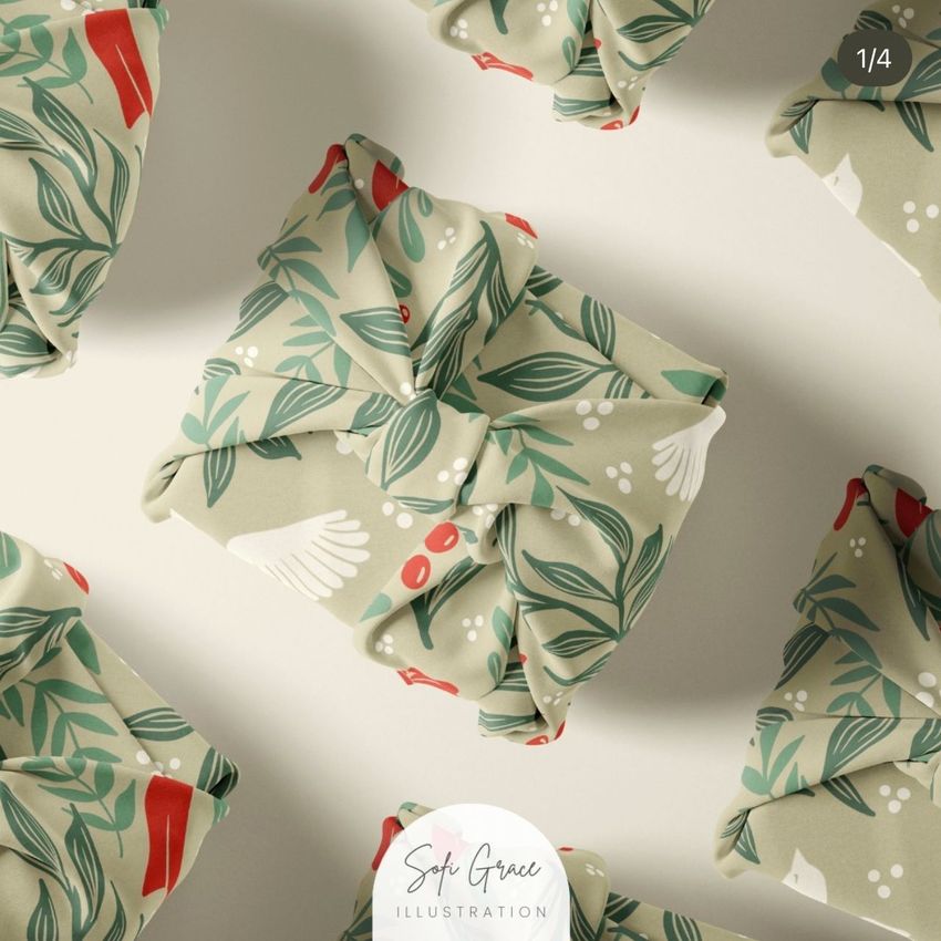 Christmas Birds by Sofi Grace - Files in Use example