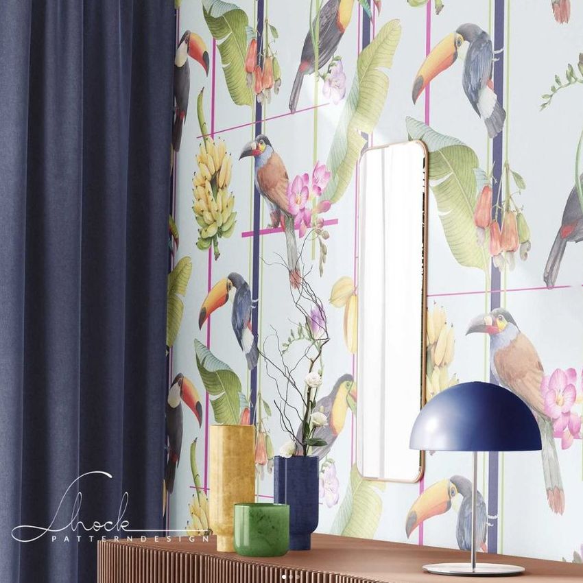 Toucan Pattern  by Shock Pattern Design - Files in Use example