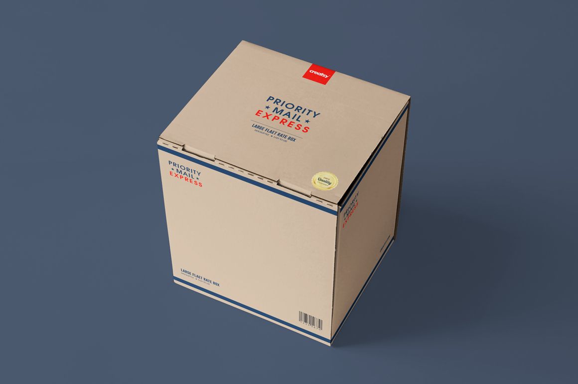 Mailing Box 3 Types Mockup Set - mockup screenshot 5