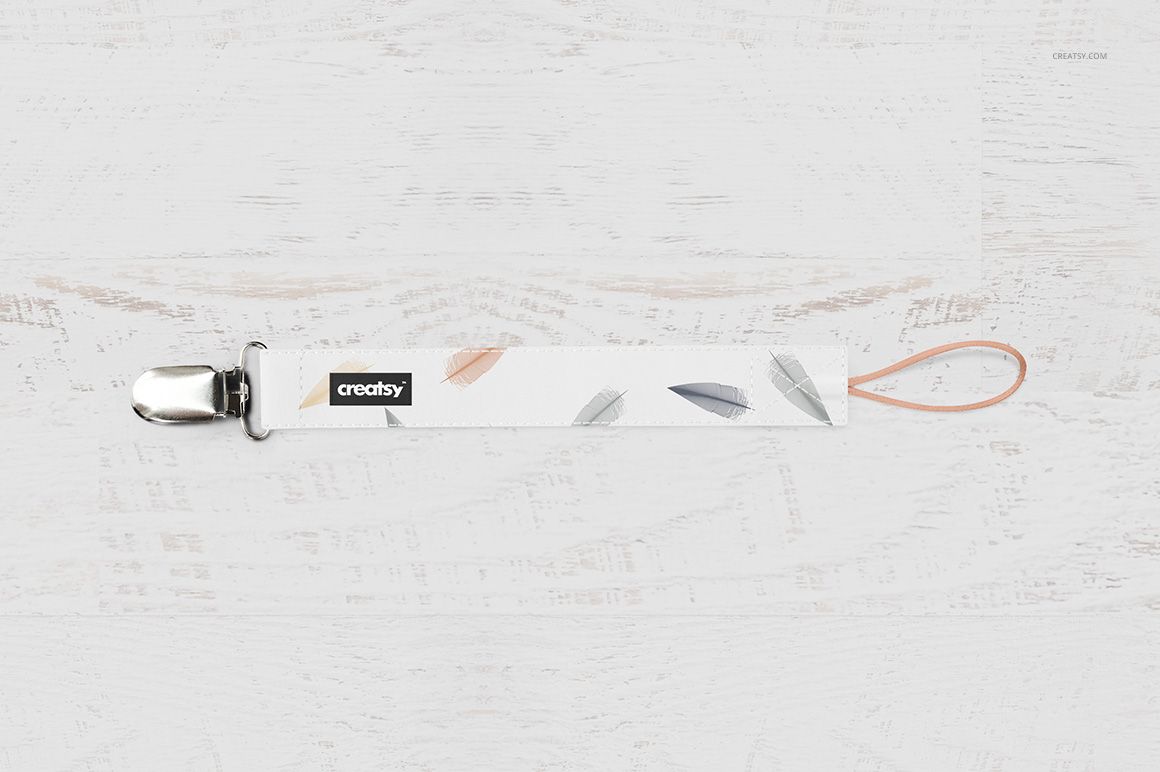 Pacifier Clip Mockup Set - mockup screenshot 2
