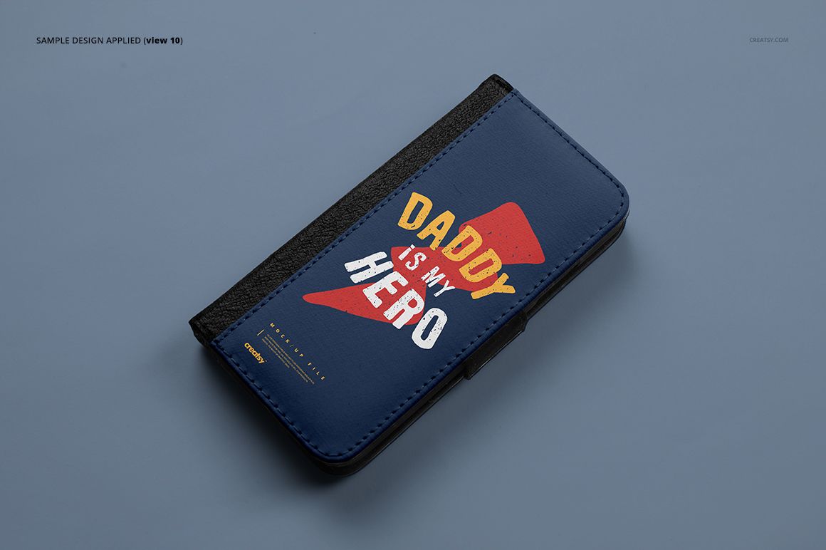 iPhone X Foldable Case Mockup Set - mockup screenshot 12