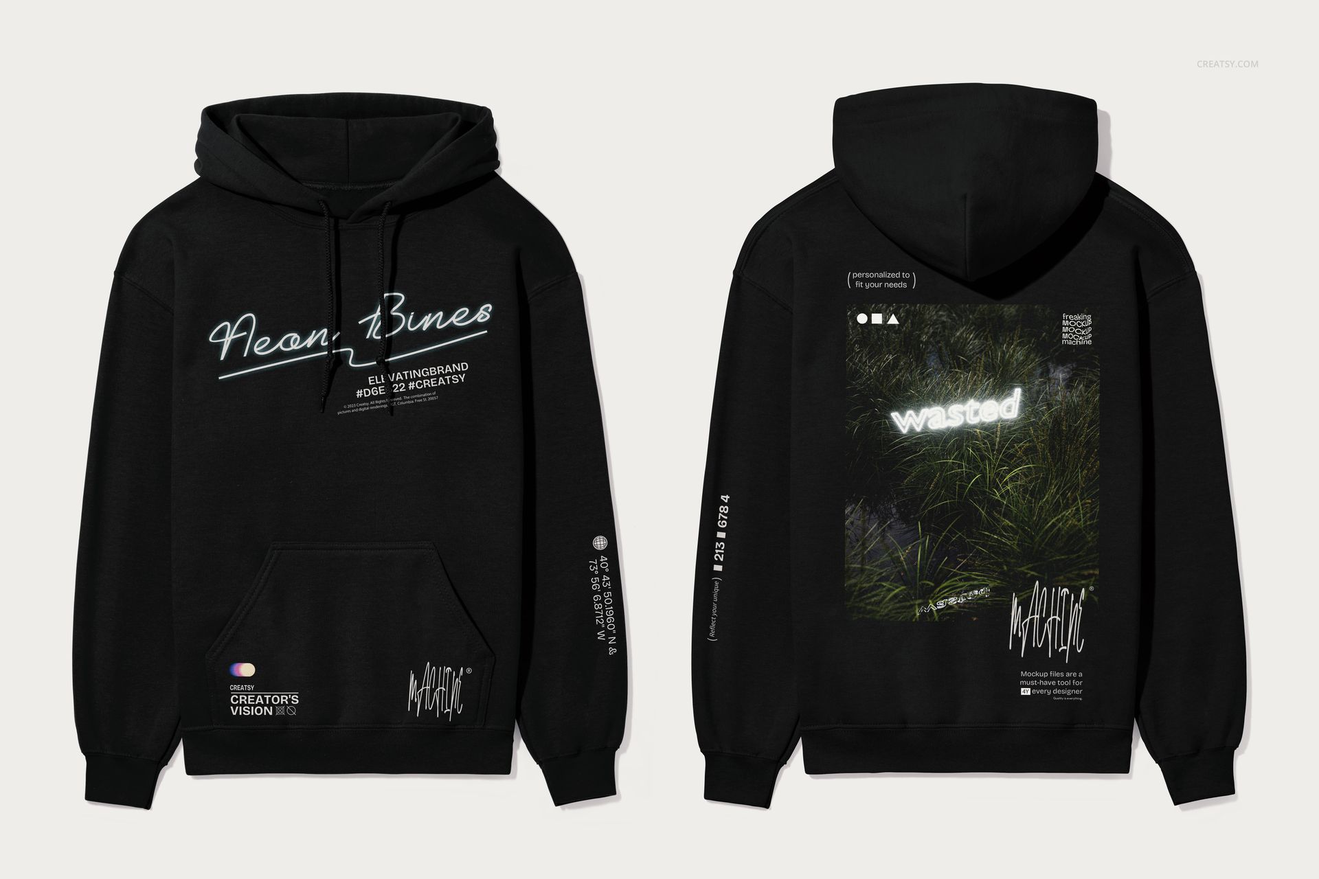 Gildan 18500 Hoodie Mockup Set - mockup screenshot 12