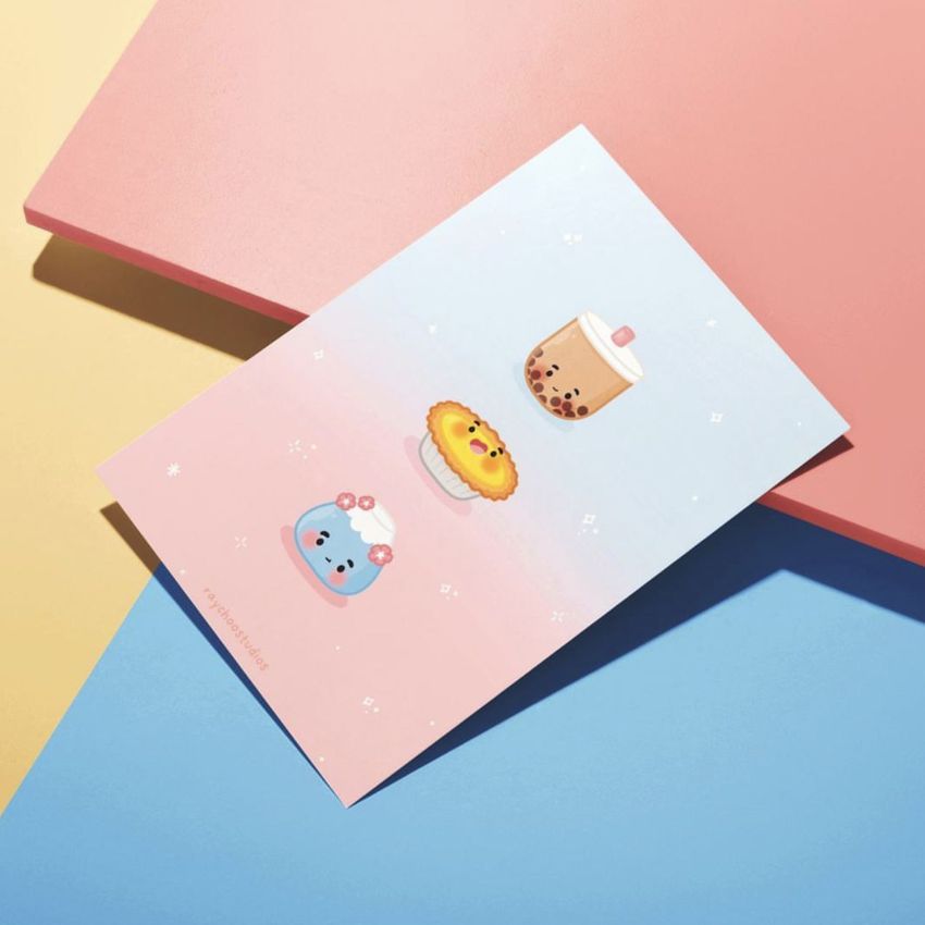 Card Design  by Raychoo Studios - Files in Use example