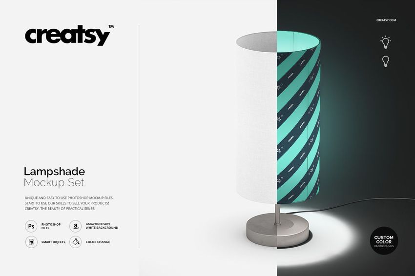 Lampshade Mockup Set - mockup screenshot 1