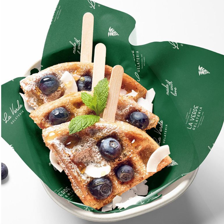 La Verde Waffles by Ceren Burcu Turkan - Files in Use example