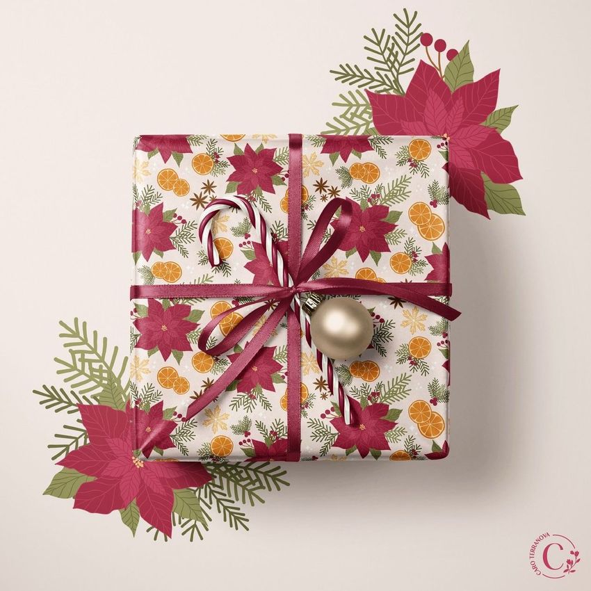 Christmas Pattern  by Caro Terranova  - Files in Use example