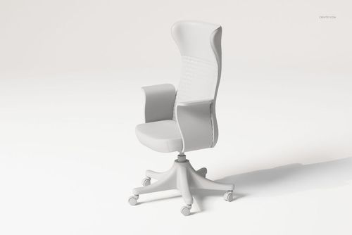 Modern wavy-line armchair in light gray, shown from a front angled view on a plain white background.