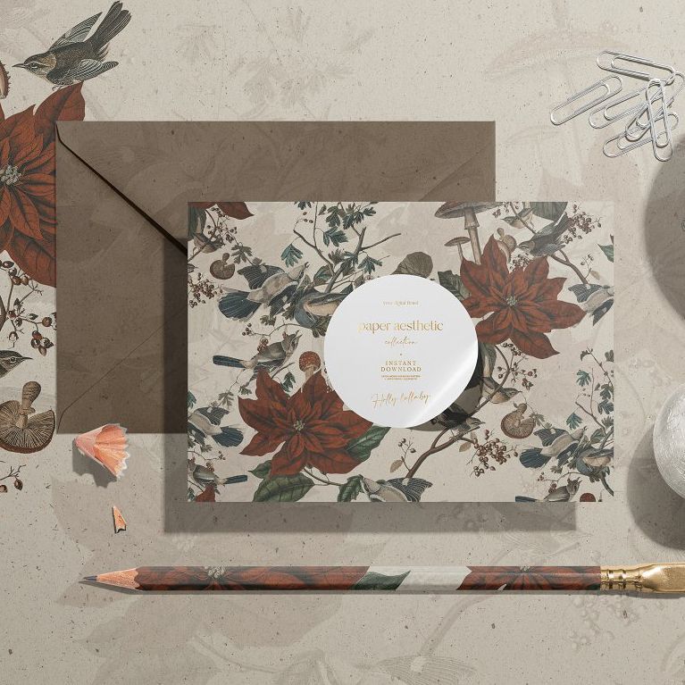 Christmas Pattern by Paper Aesthetic - Files in Use example