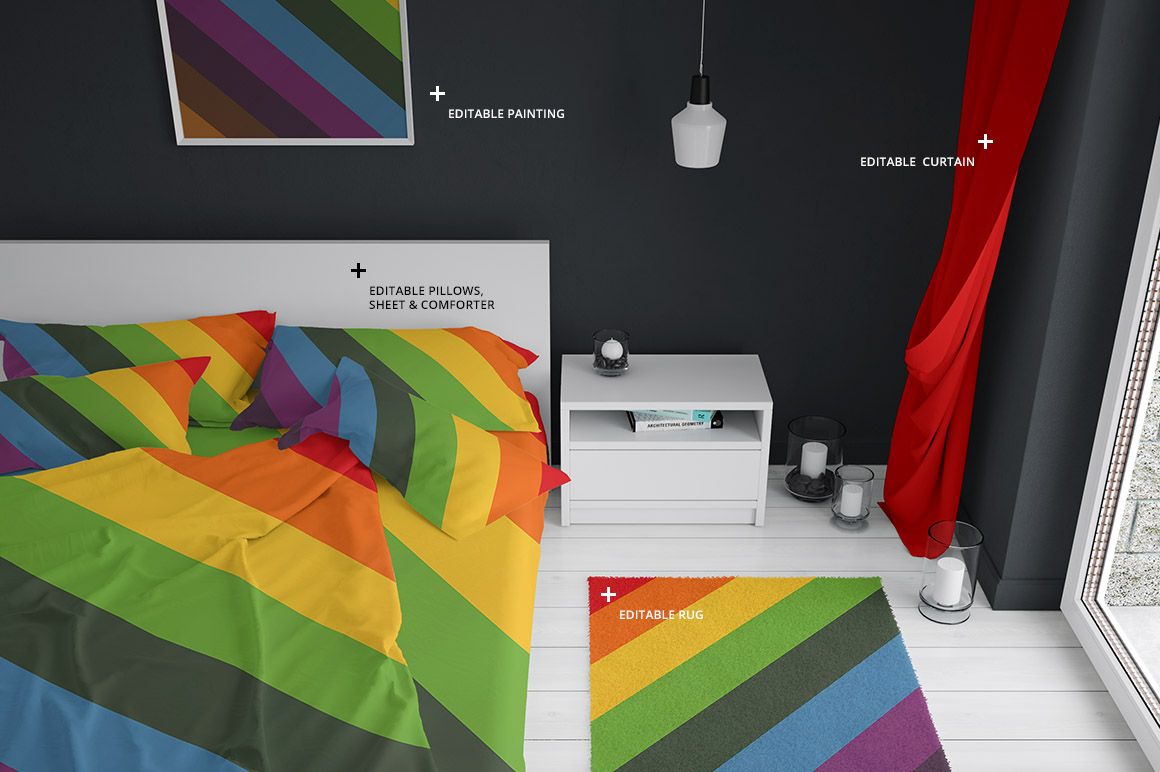 Rug Mockup Set - mockup screenshot 4