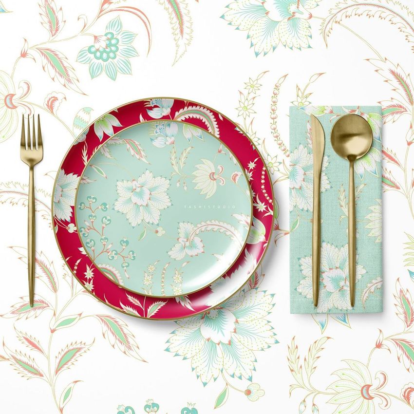 Royal Chintz by Tashi Studio - Files in Use example