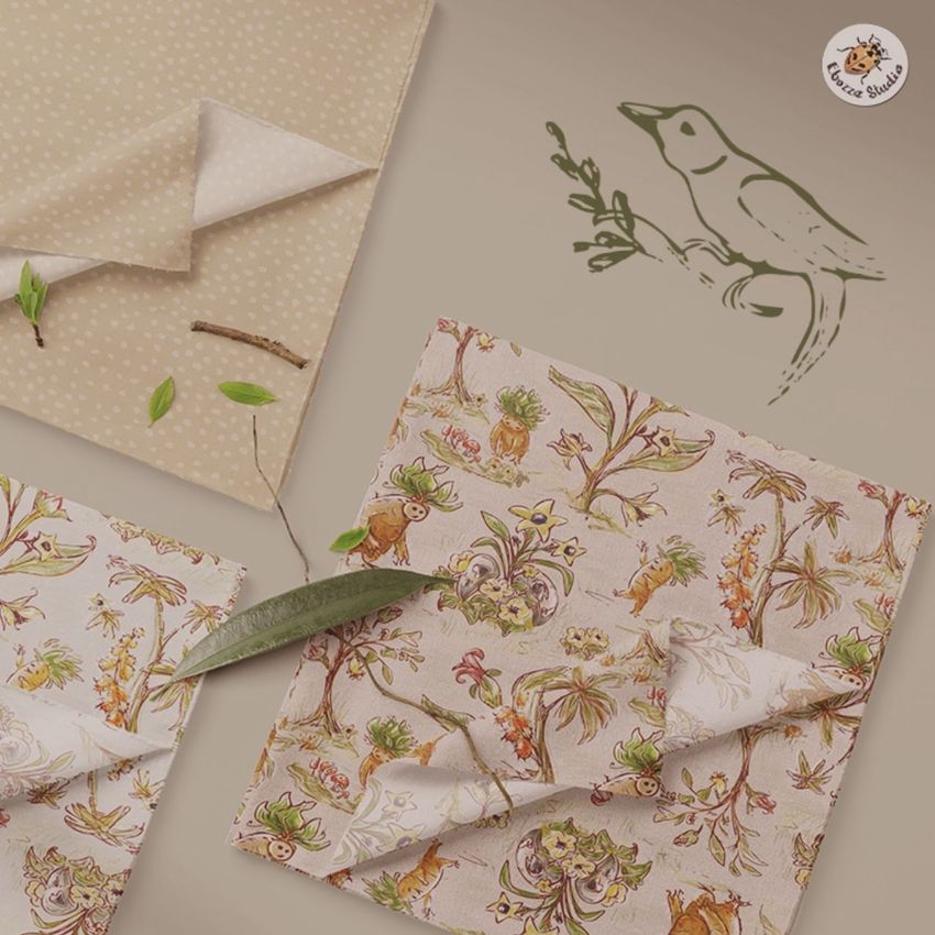 Patterns for Fabrics by Elaine Bozza - Files in Use example