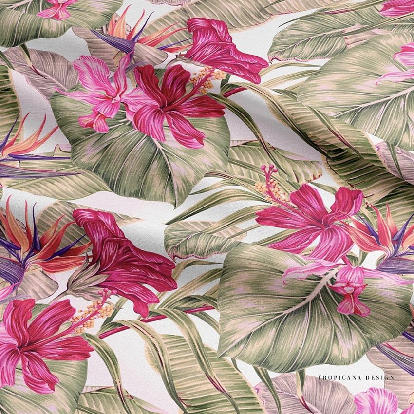 Tropical Flowers by Tropicana Design - Files in Use example