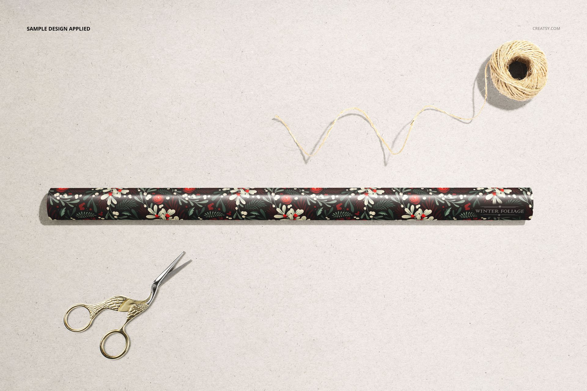 Wrapping Paper Mockup Set - mockup screenshot 7