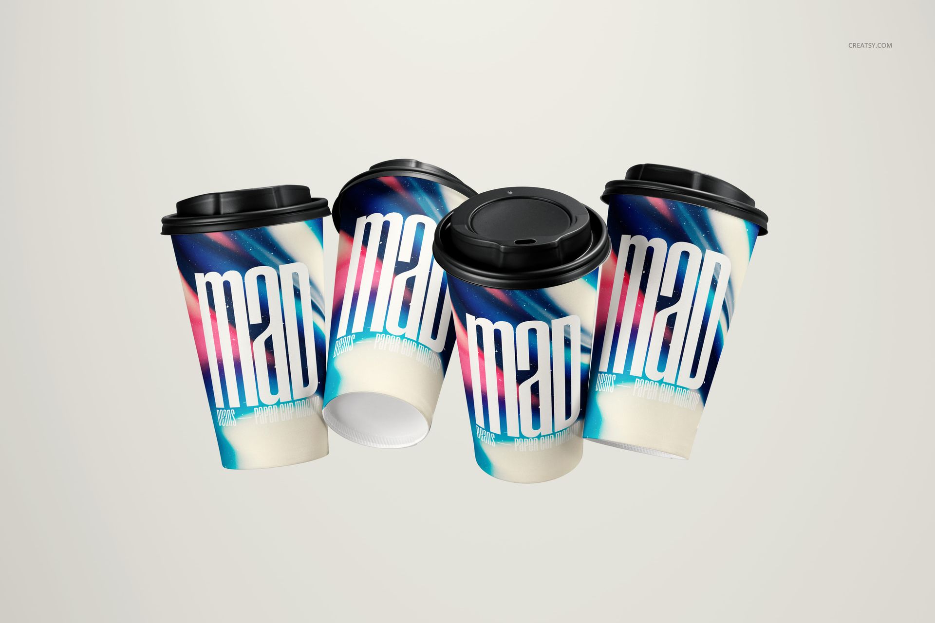 Paper Cup Mockup Set v.6 - mockup screenshot 7