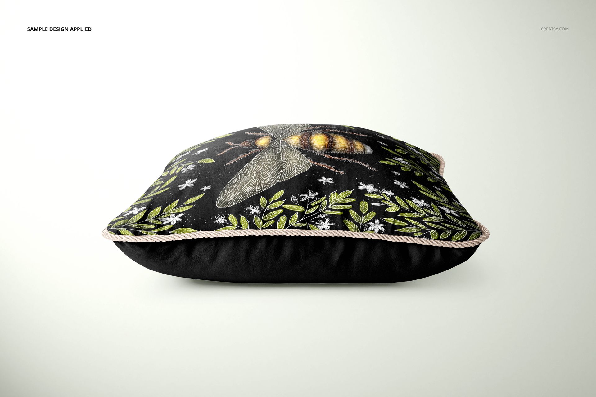 Silk Cushion with Braid Mockup Set - mockup screenshot 6