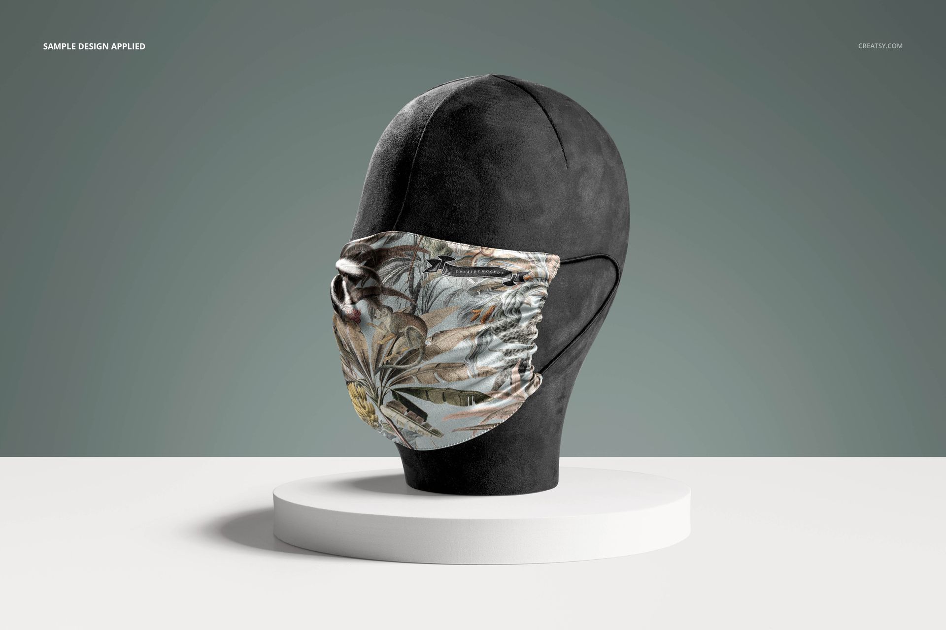 Silk Face Mask Mockup Set - mockup screenshot 7