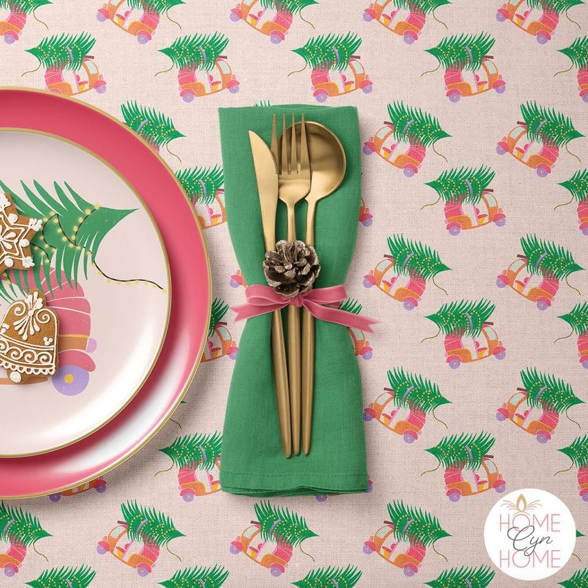 Pink Christmas Decor by Home Cyn Home - Files in Use example