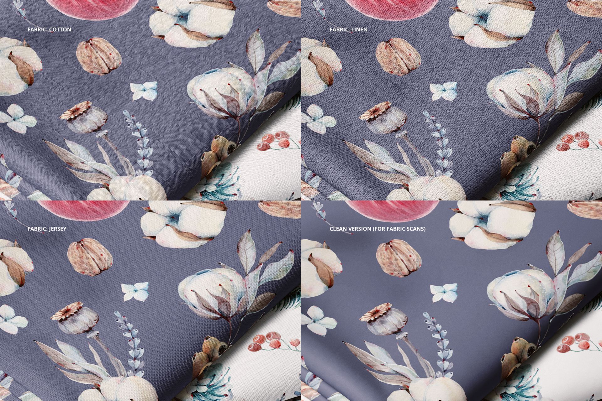Folded Fabrics Mockup Set (66/FFv.6) - mockup screenshot 5