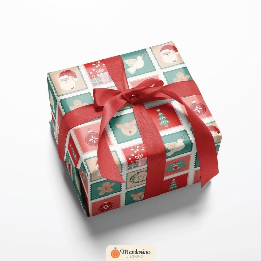 Christmas Stamps by Mandarina Designs - Files in Use example