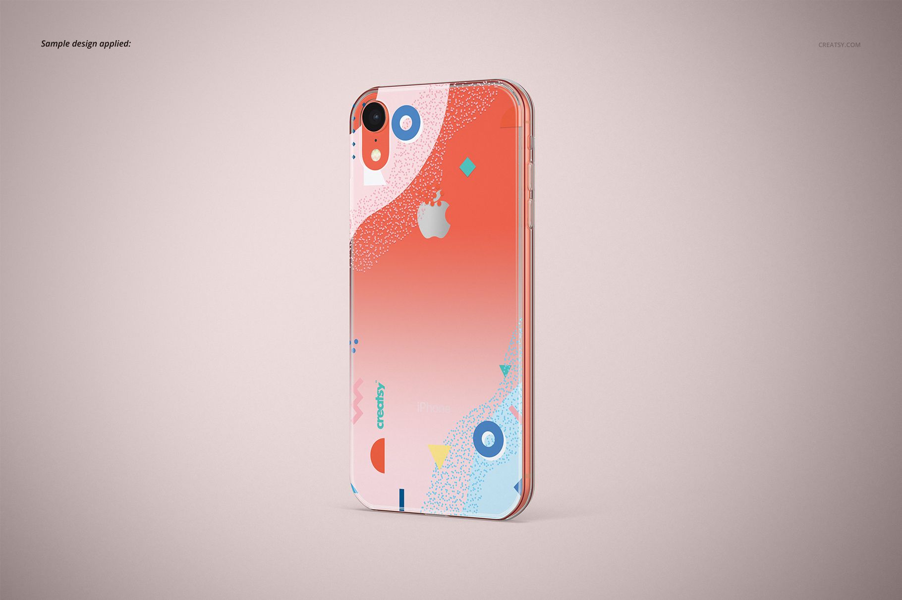 iPhone XR Clear Case Mockup Set - mockup screenshot 9