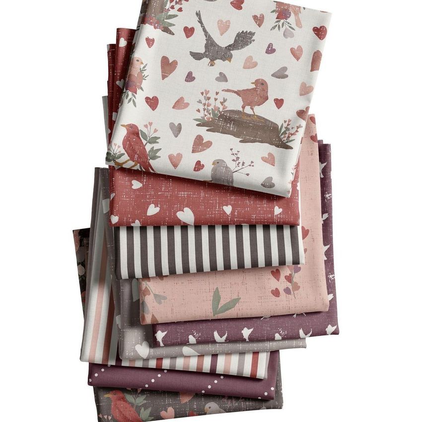 Valentine Collection Patterns by Blue Dahlia Studio - Files in Use example