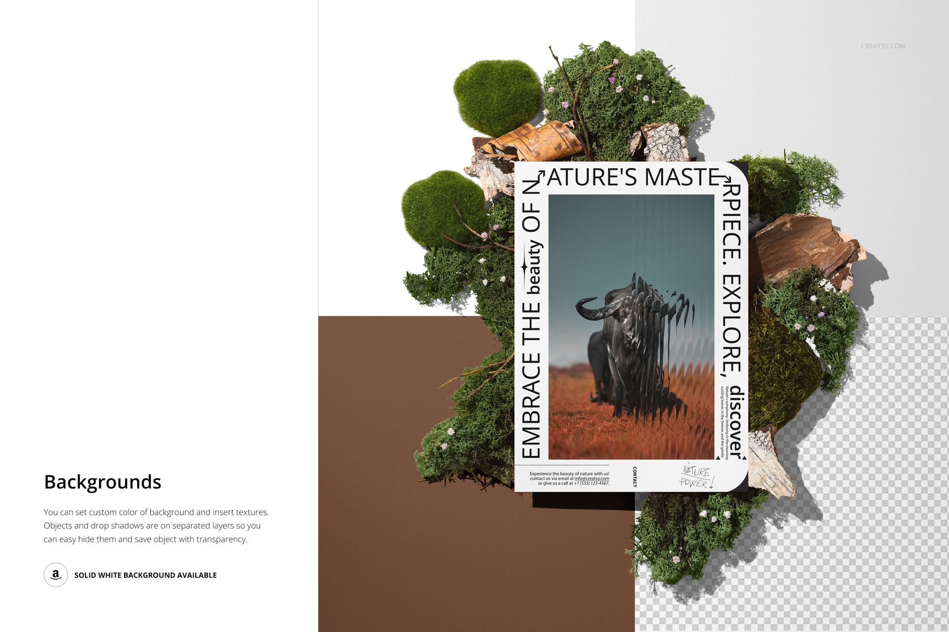 Nature Poster Mockup - mockup screenshot 4