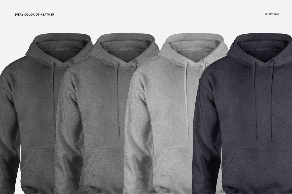 Men's Hoodie Mockup Set - mockup screenshot 5