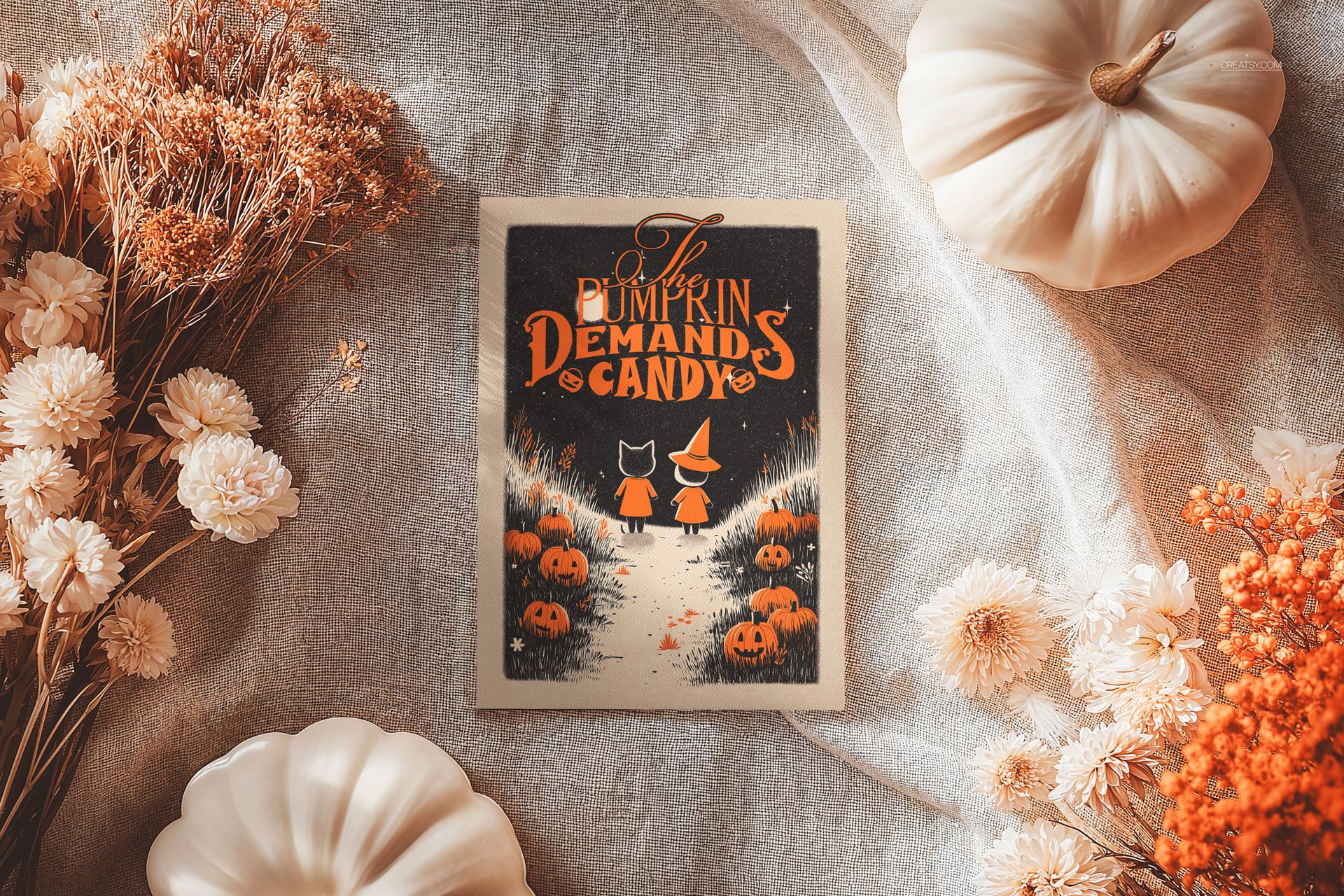 Halloween Greeting Cards Mockup Set - mockup screenshot 6