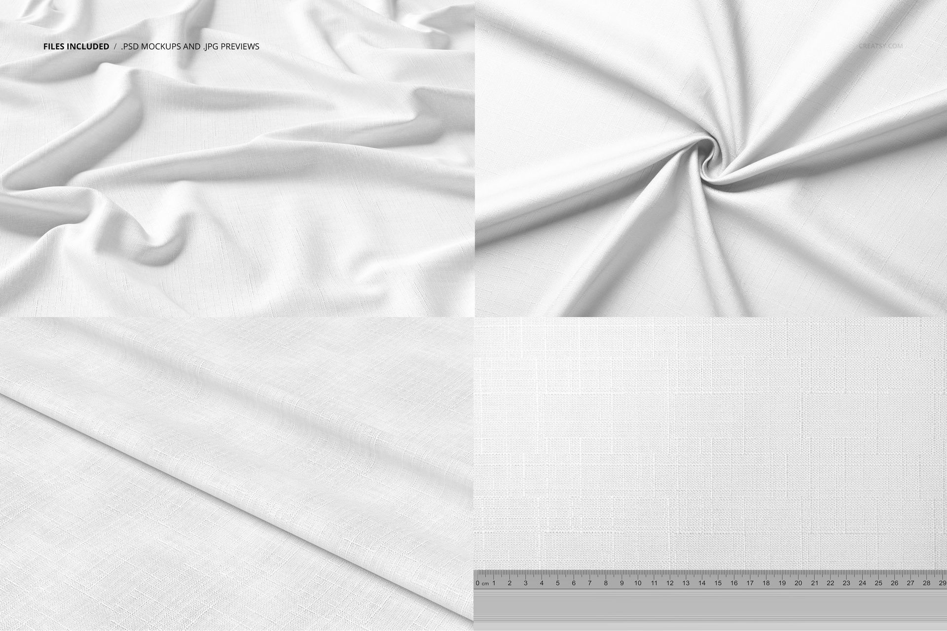 Tablecloth Fabric KO00 Mockup Set - mockup screenshot 2