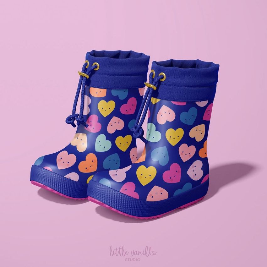 Hearts Pattern  by Little Vanilla - Files in Use example