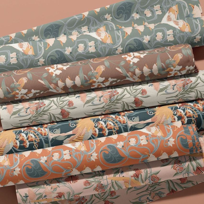 Ethereal Nouveau Collection  by MenoMelo Studio - Files in Use example