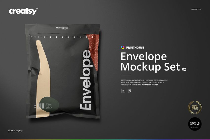 Envelope Mockup Set 02 - mockup screenshot 1