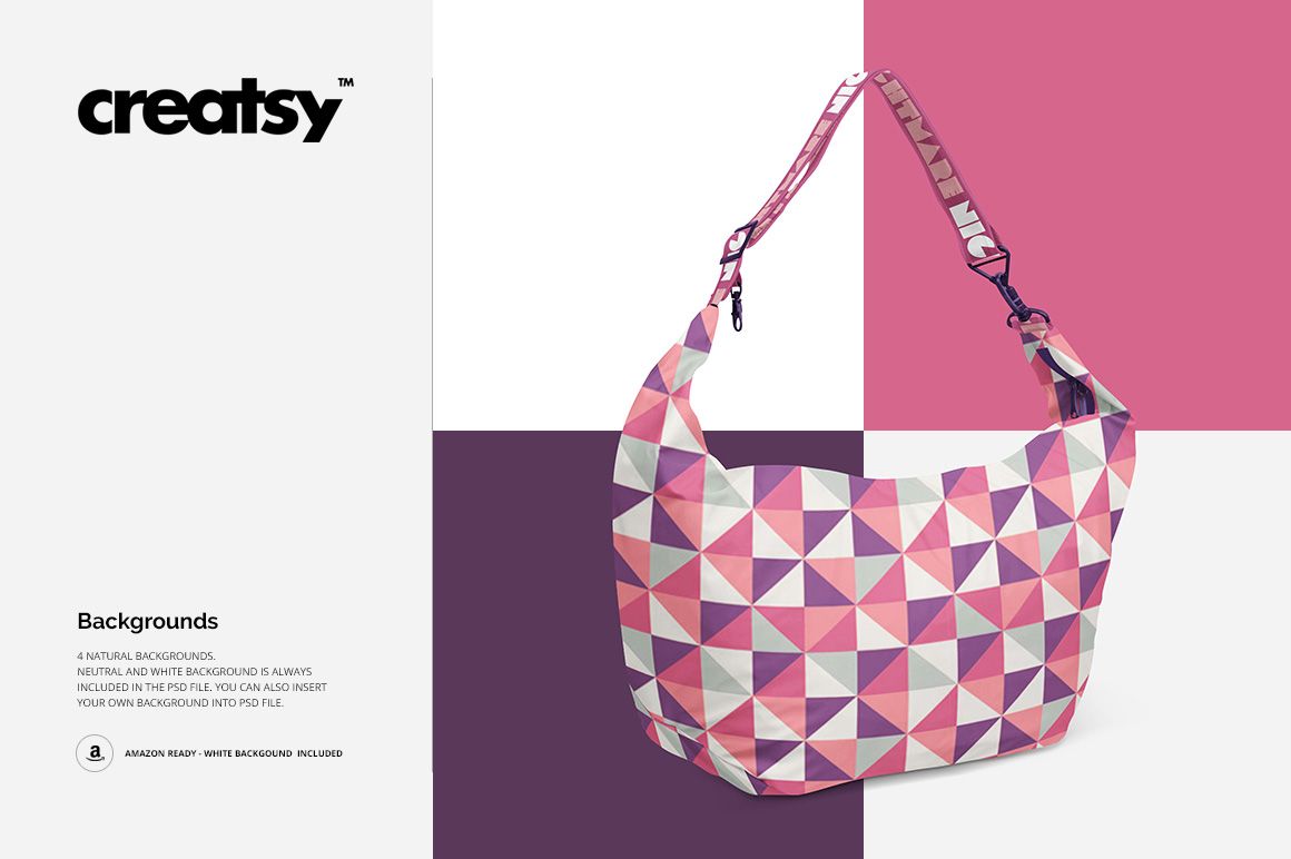 Crescent Bag Mockup Set - mockup screenshot 5