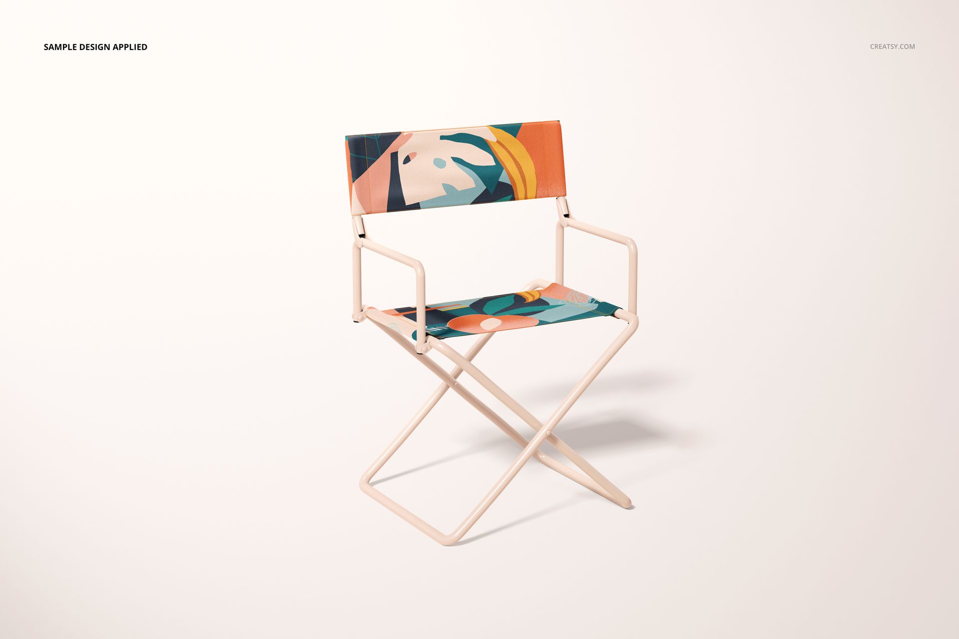 Folding Directors Chair Mockup Set - mockup screenshot 4