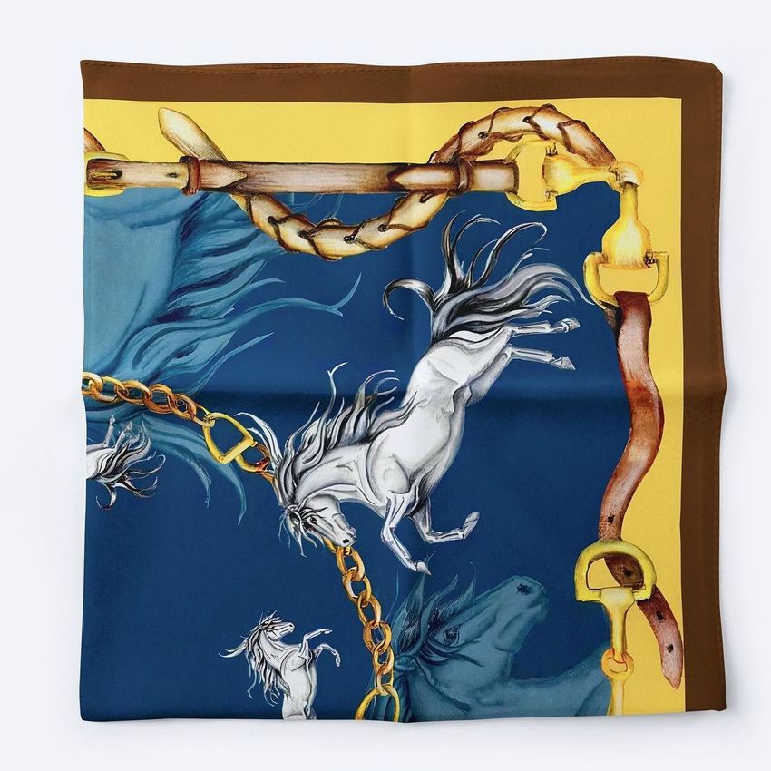 Running Horses by  Nikoko Scarf - Files in Use example