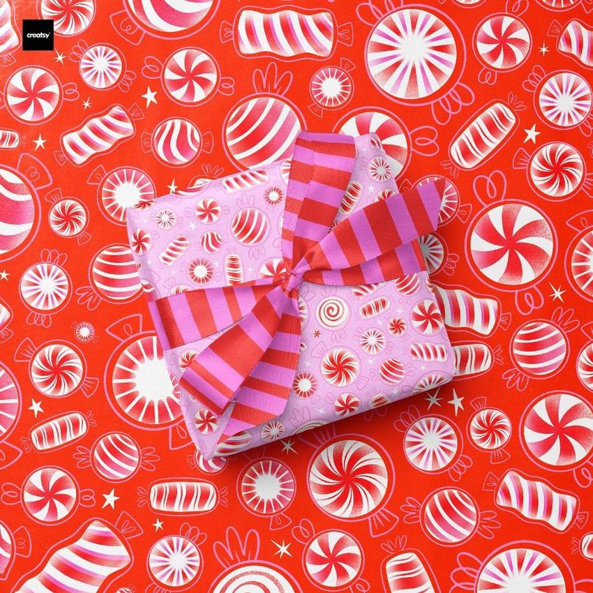 Christmas Pattern  by Lucy Machiko Kane - Files in Use example