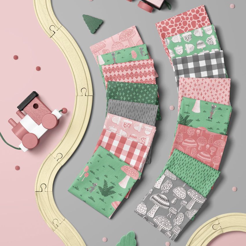 Mouse Mowing Moss II by Jaguar Island Design - Files in Use example