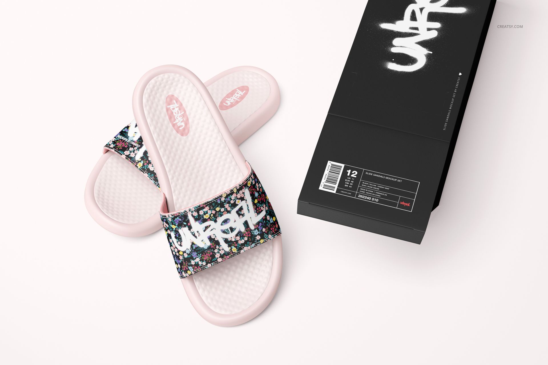 Slide Sandals Mockup Set - mockup screenshot 7